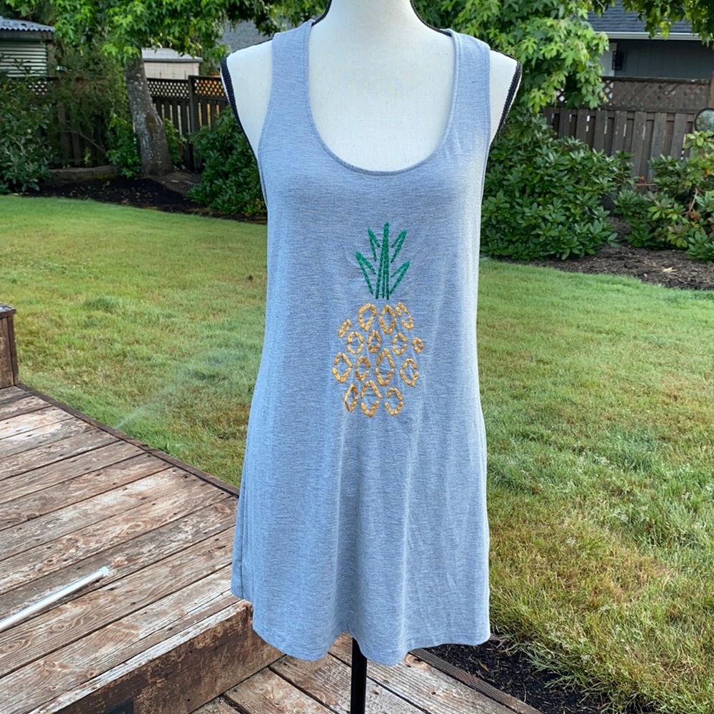 Xhilaration Pineapple Bathing Suit Cover up
